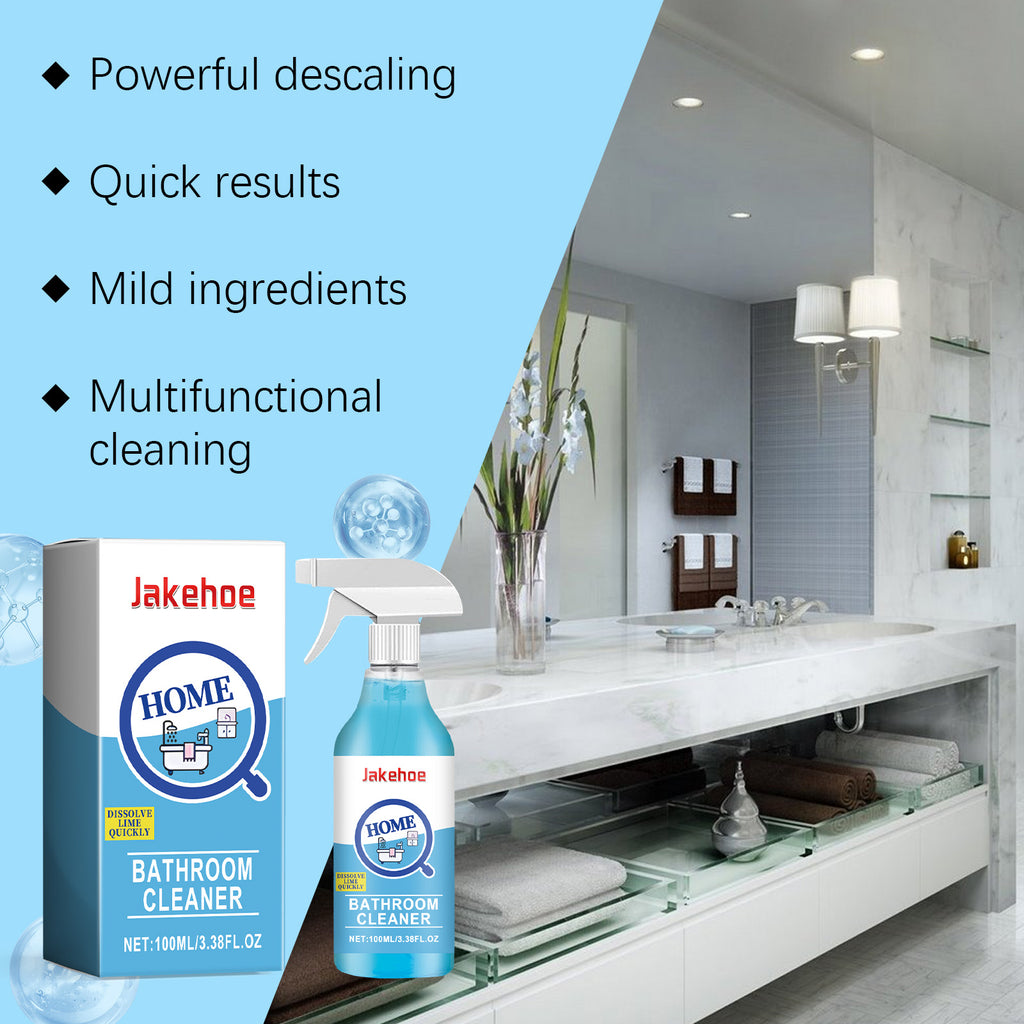 Jakehoe Home Bathroom Descaler Bathroom Wall Toilet Gentle Descaler Removes Water Stains