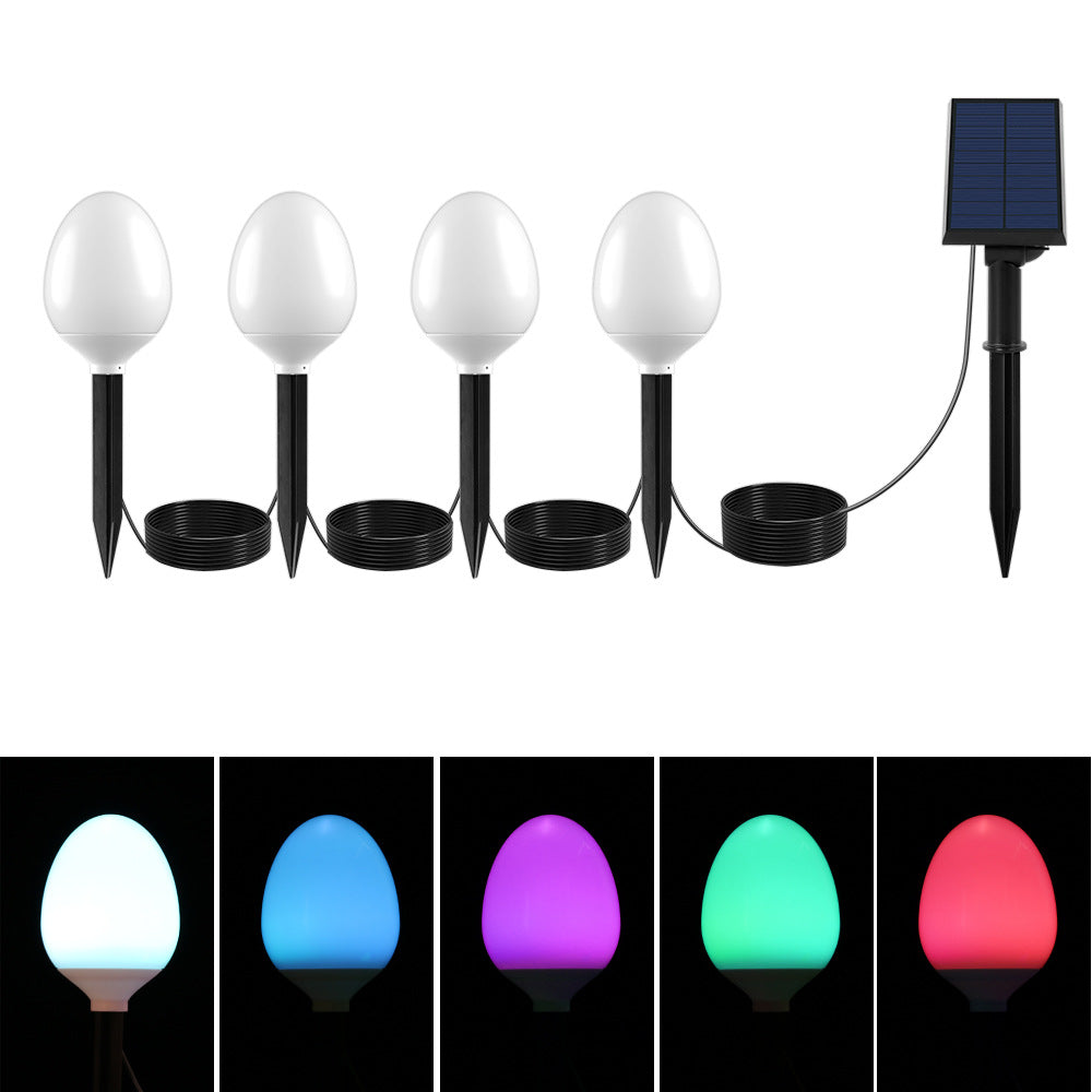 Solar Bulb Lights Garden Scenic Landscape Lights Lighting Engineering Solar Colorful RGB Lawn Lights
