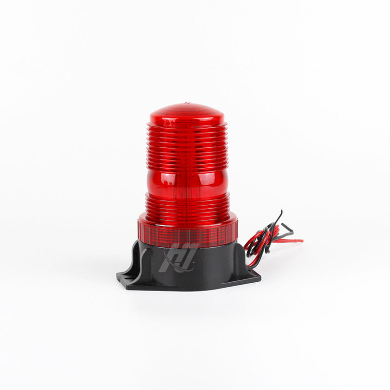 Suitable for forklift LED warning lights, calibration lights, engineering vehicle signal lights, roof lights, vehicle mounted flashing lights, yellow 9-90V