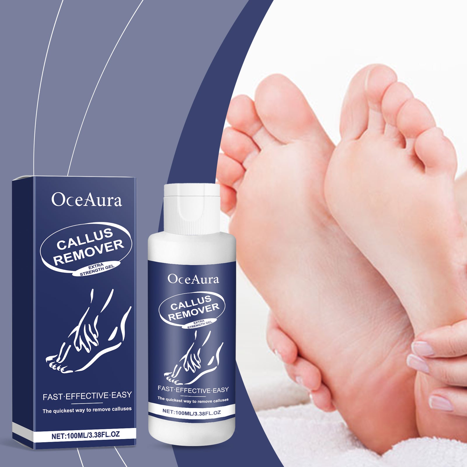 Citrus Foot Exfoliating Gel