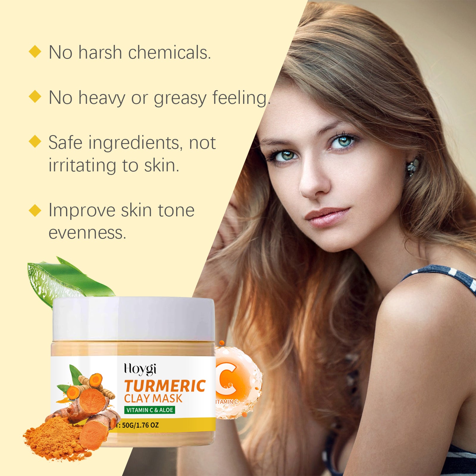 Turmeric Vitamin C Clay Mask