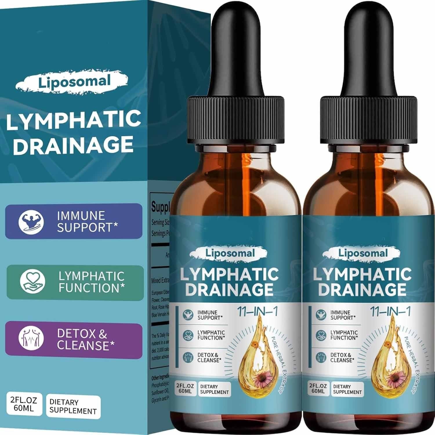 60ml lymphatic drainage drops