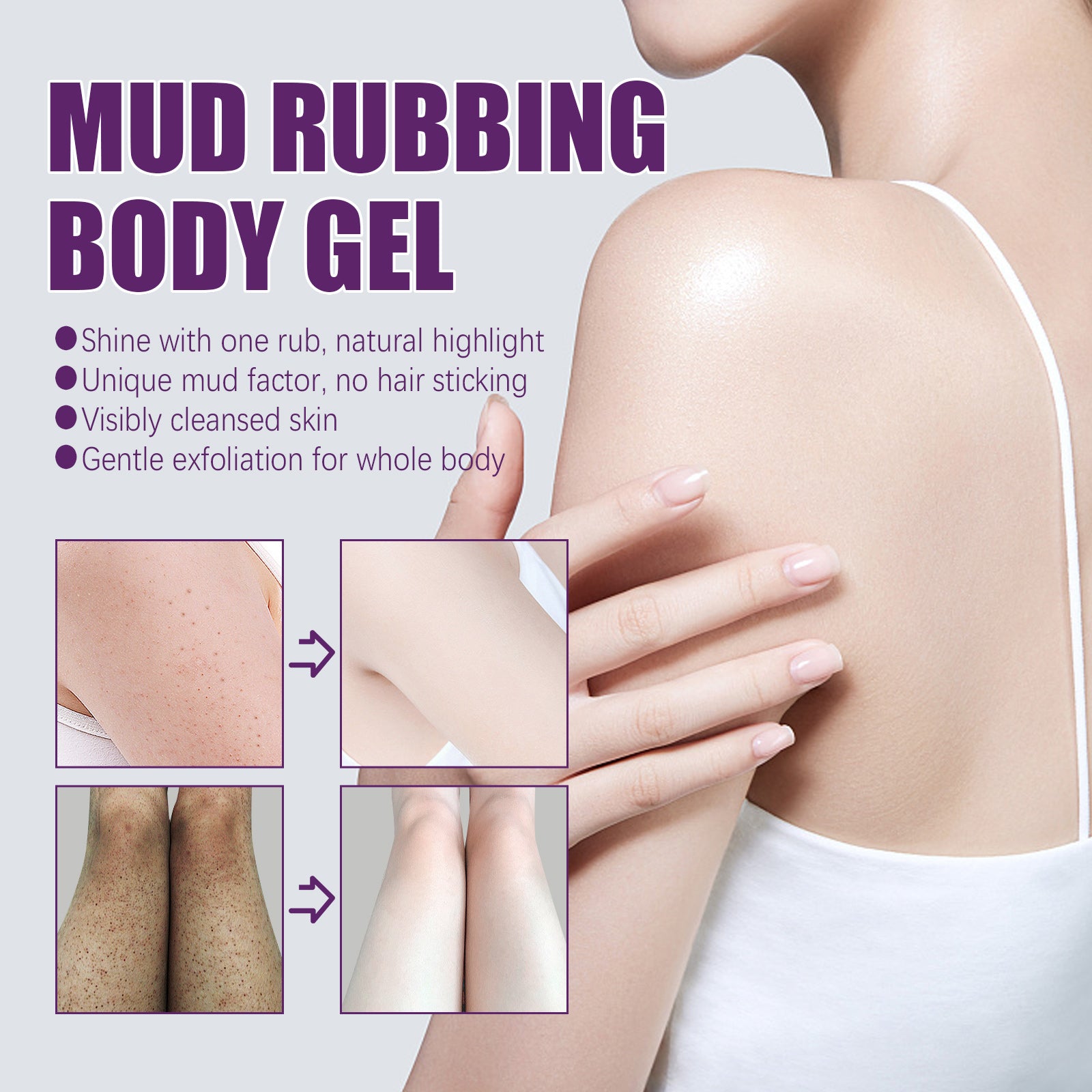 Lavender Body Exfoliating Gel