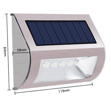 Home Solar Lights Outdoor Waterproof Wall Lights Garden Garden Flood Lights Stair Lights Solar Lighting