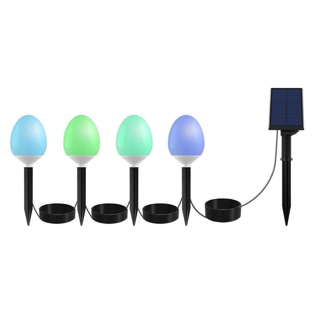 Solar Bulb Lights Garden Scenic Landscape Lights Lighting Engineering Solar Colorful RGB Lawn Lights