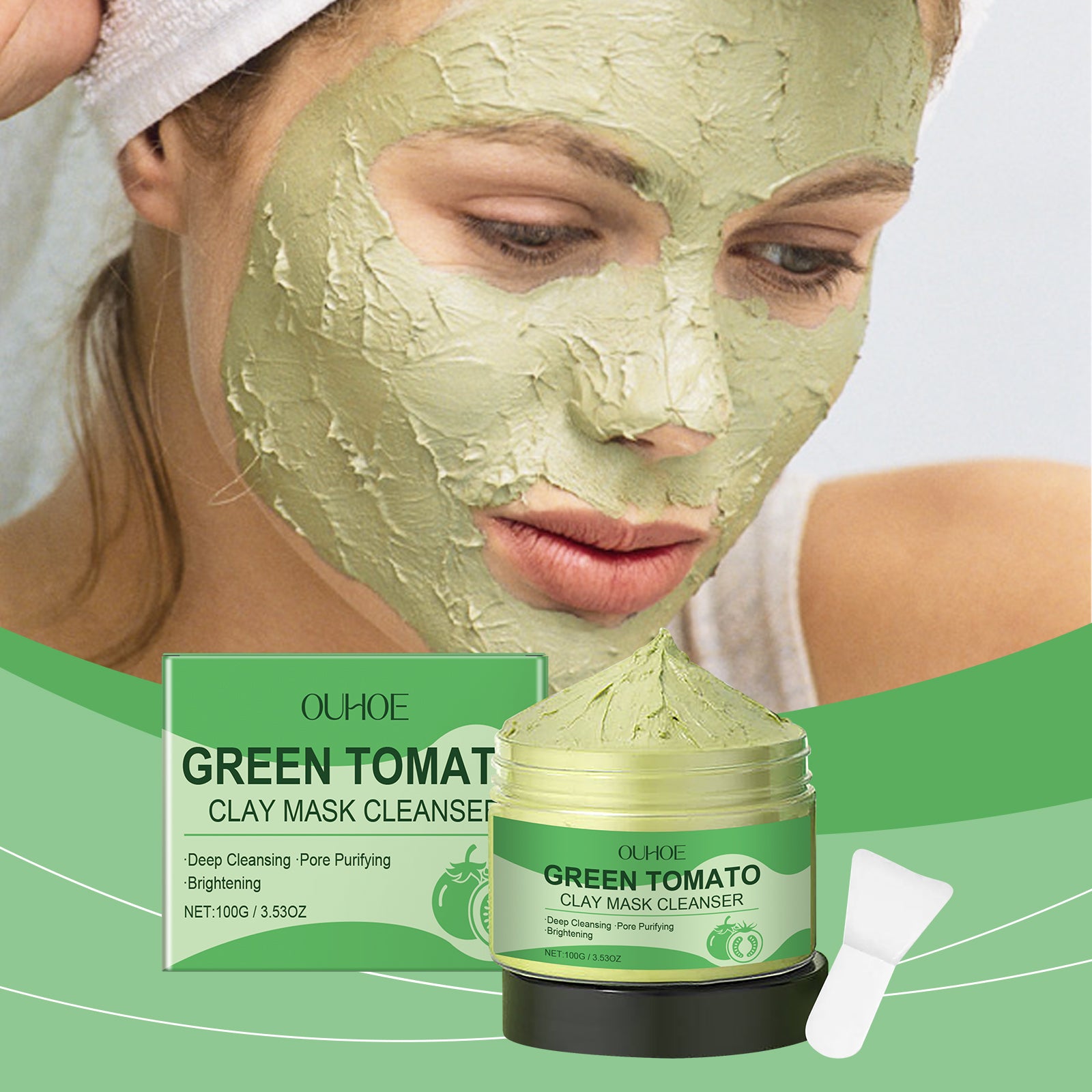 Green Tomato Clay Mask