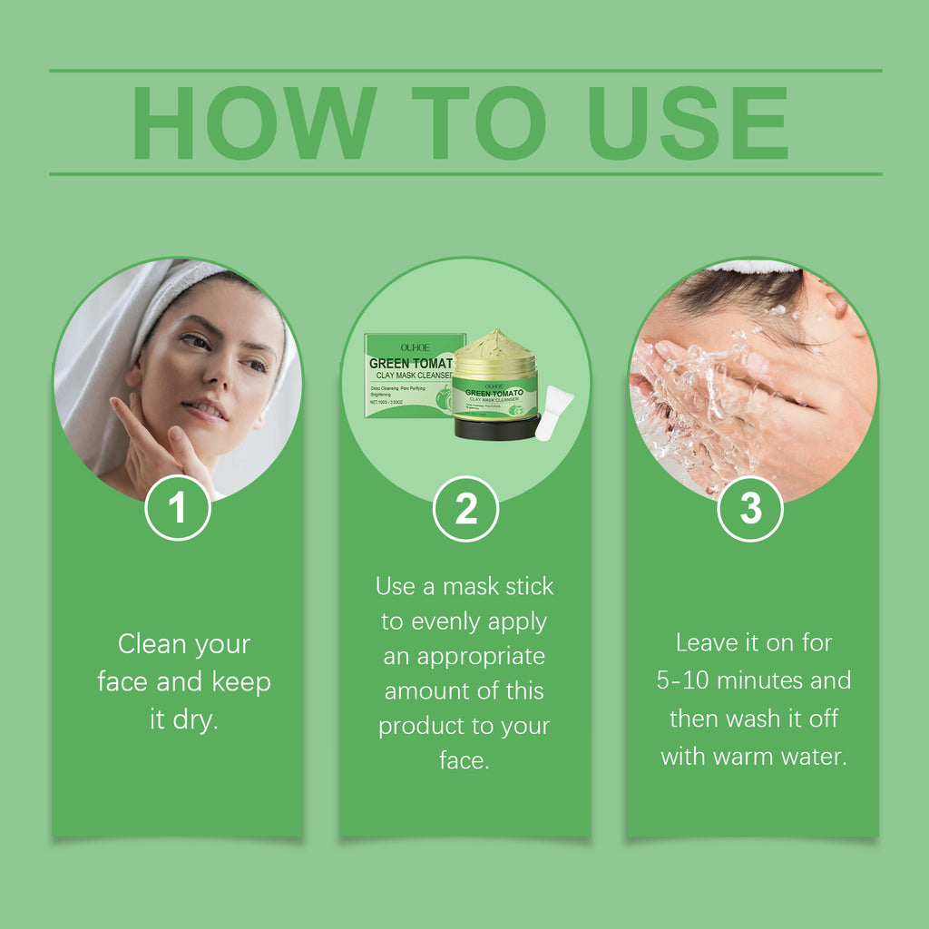 Green Tomato Clay Mask