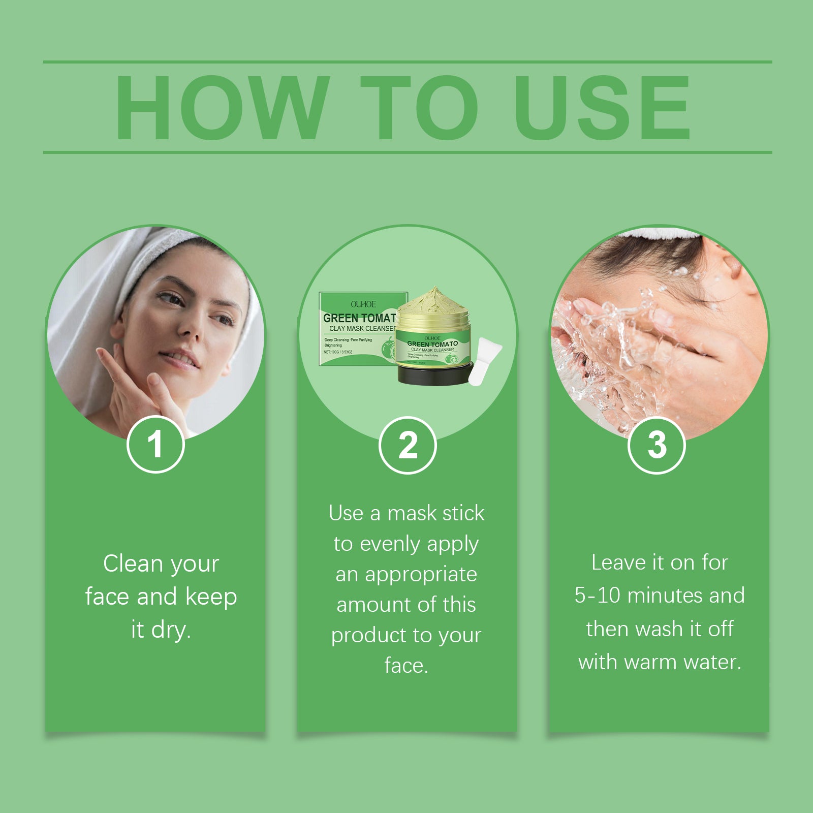 Green Tomato Clay Mask