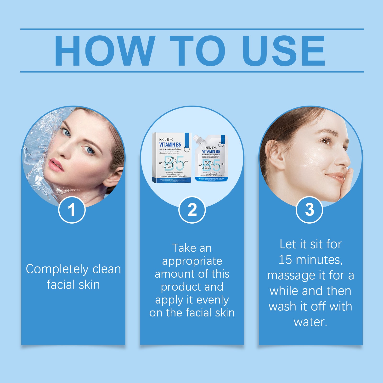 Vitamin B5 Gel Mask