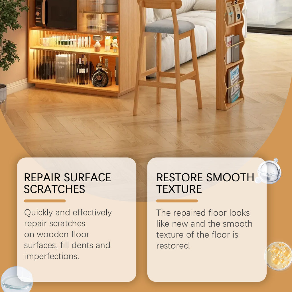 Jakehoe Floor Reconditioning Agent Wood Furniture Floor Scratch Repair Spray Turn Over New Brightening Agent
