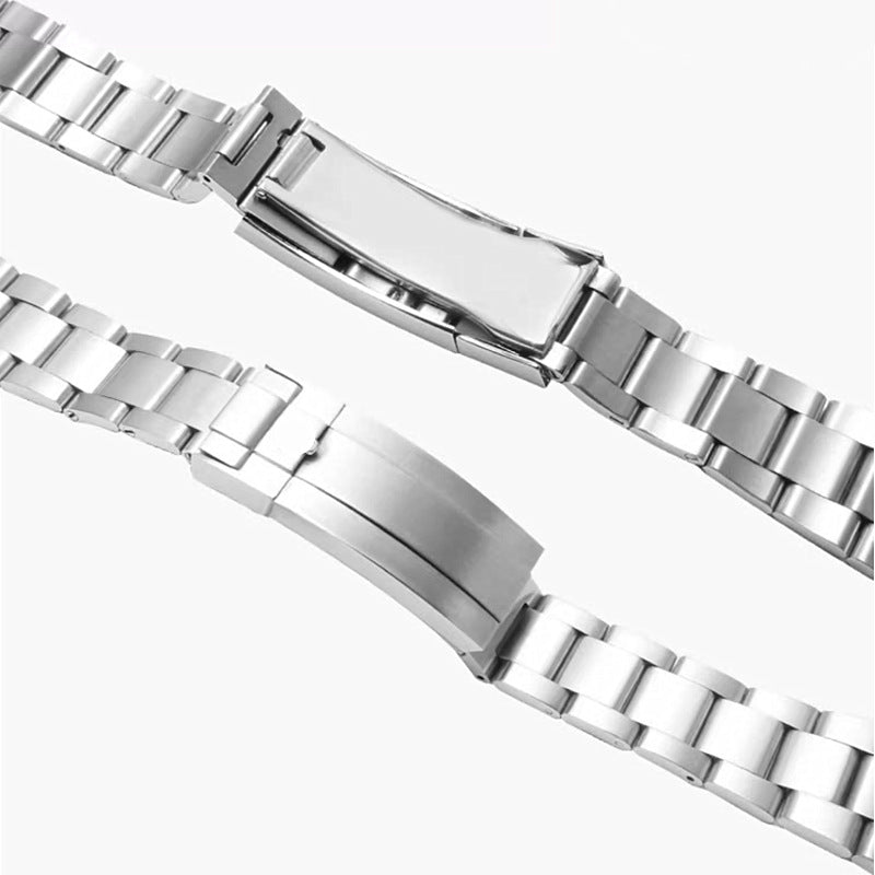 Compatible with Rolex Explorer Oyster Steel Bracelet Black Green Submariner King Solid Steel Band 20 21mm