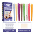 EELHOE Aromatherapy Ear Candle Gentle Cleansing Treatment Relaxing With Multicolor Ear Candle Set