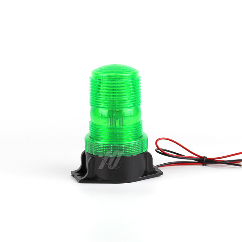 Suitable for forklift LED warning lights, calibration lights, engineering vehicle signal lights, roof lights, vehicle mounted flashing lights, yellow 9-90V