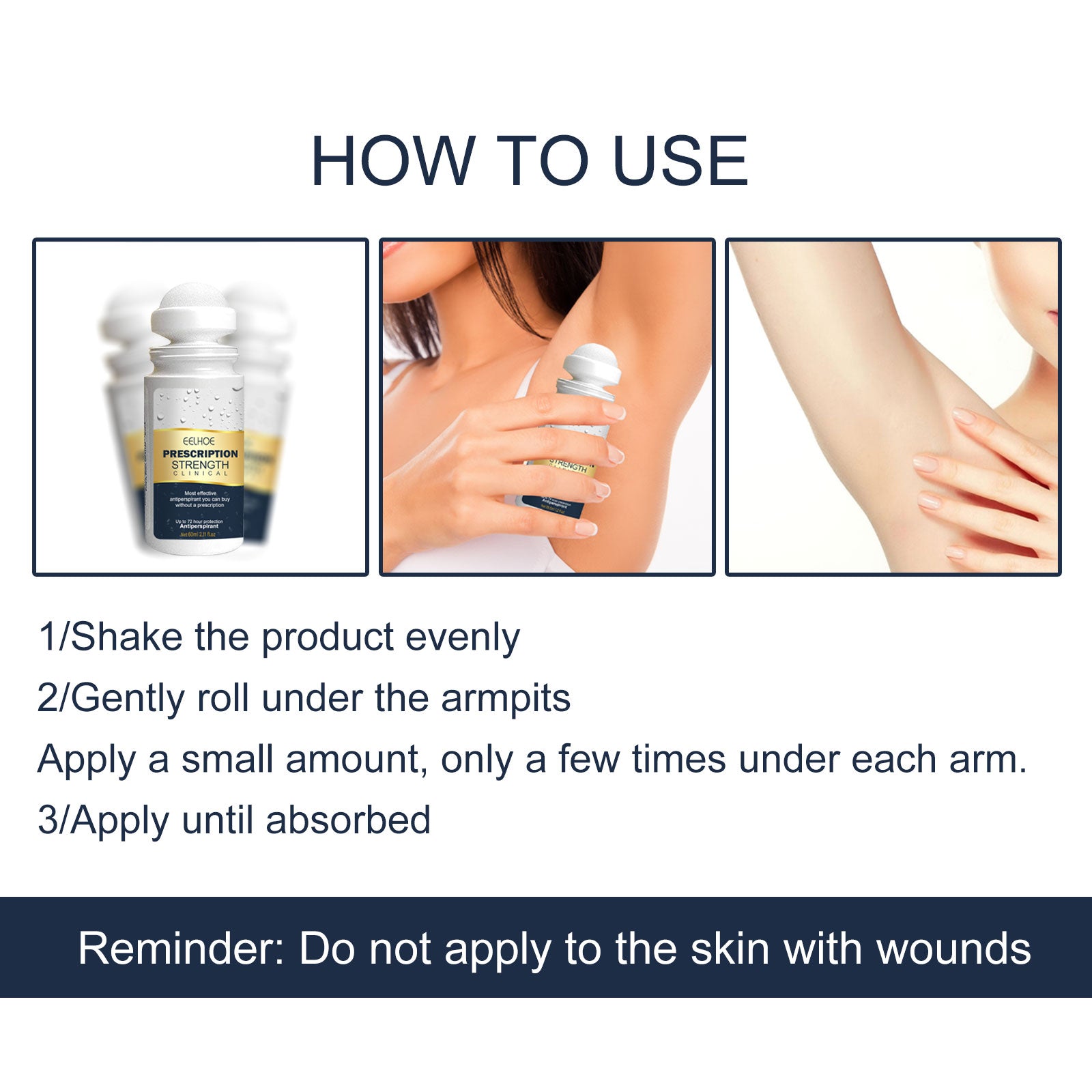 Roll-On Underarm Deodorant