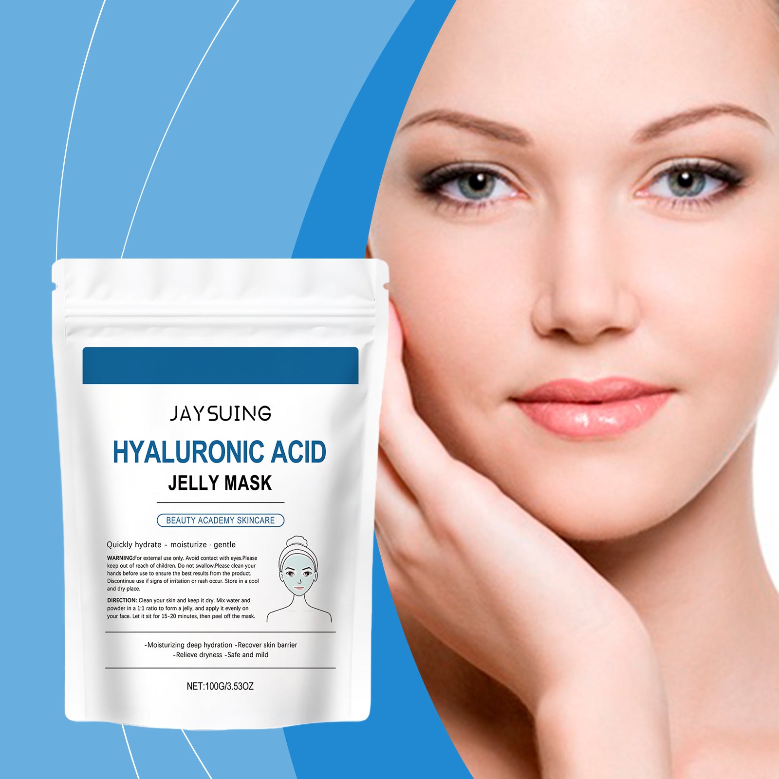 Hyaluronic Acid Powder Mask