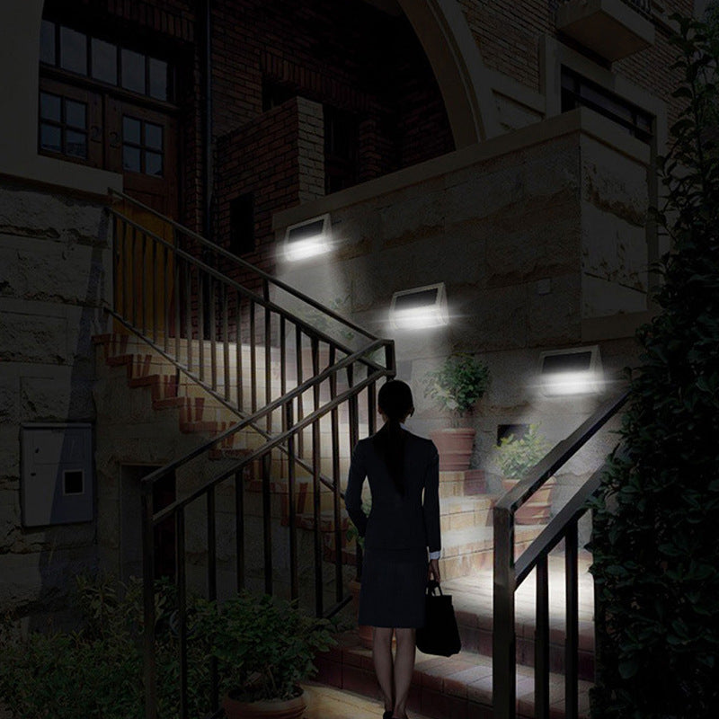Home Solar Lights Outdoor Waterproof Wall Lights Garden Garden Flood Lights Stair Lights Solar Lighting